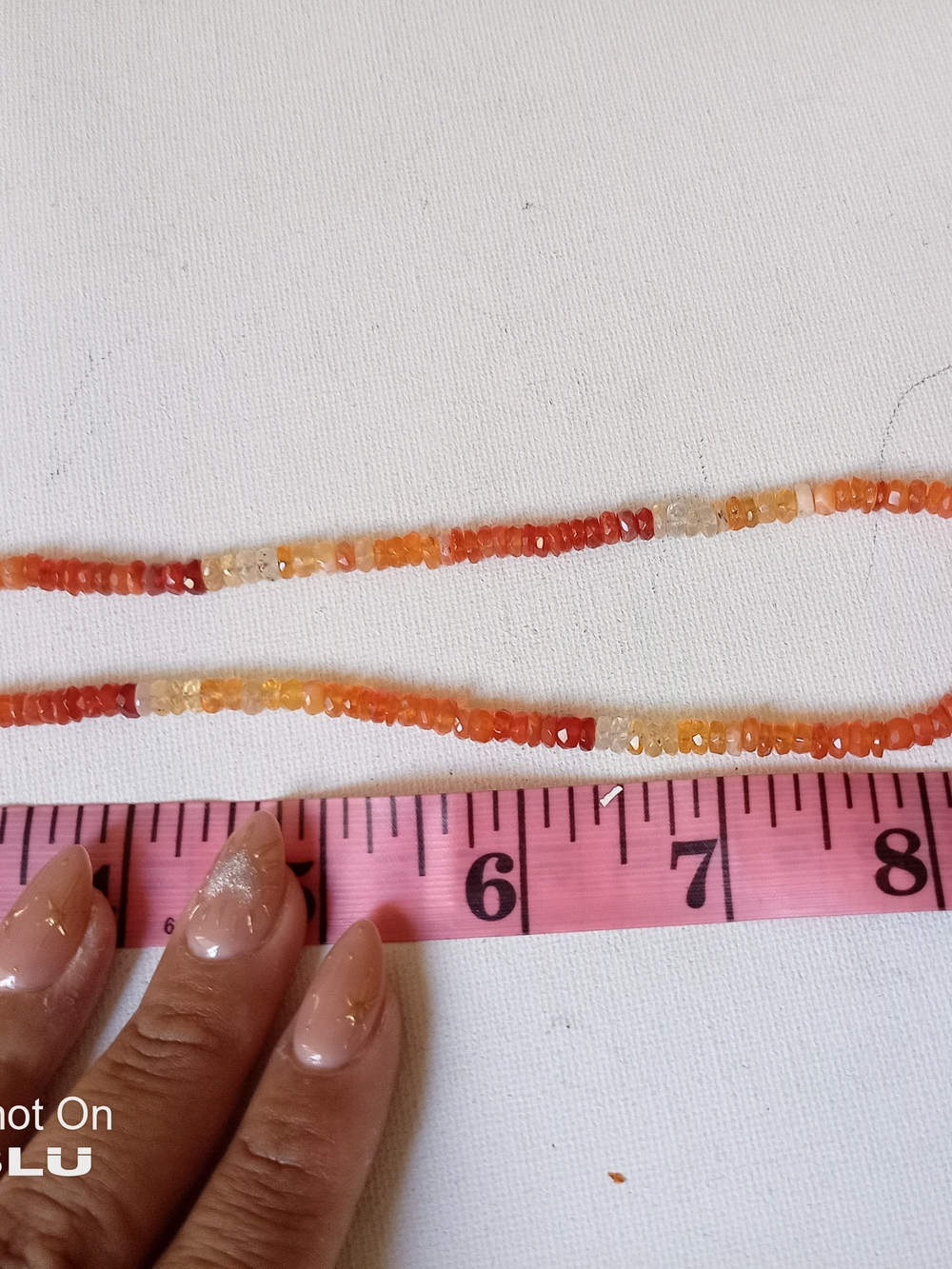 Handcrafted RARE Mexican Fire Opal Necklace - Picture 5 of 5
